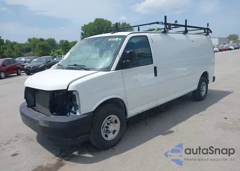 2021 Chevrolet Express Cargo Rwd 2500 Extended Wheelbase Wt from USA, damaged, VIN 1GCWGBFP5M1239792